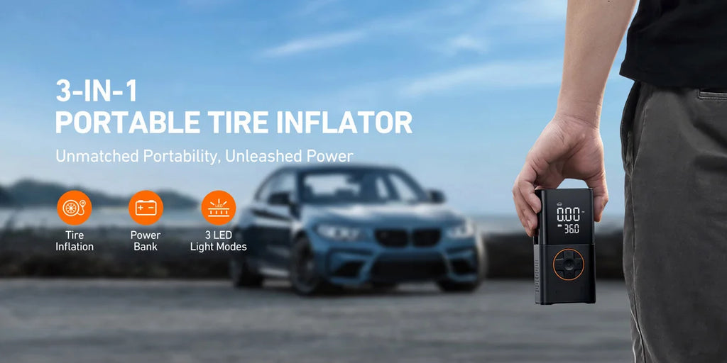 Tire Inflator Portable Air Compressor