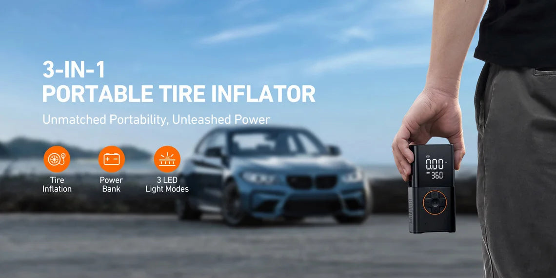 Tire Inflator Portable Air Compressor