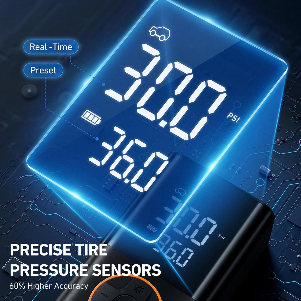 Tire Inflator Portable Air Compressor